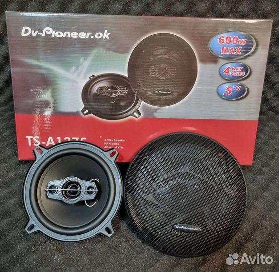 Автомобильные динамики TS-1375 600W 13 см