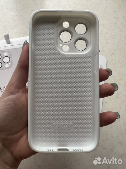 Стеклянный чехол Apple iPhone 14 Pro