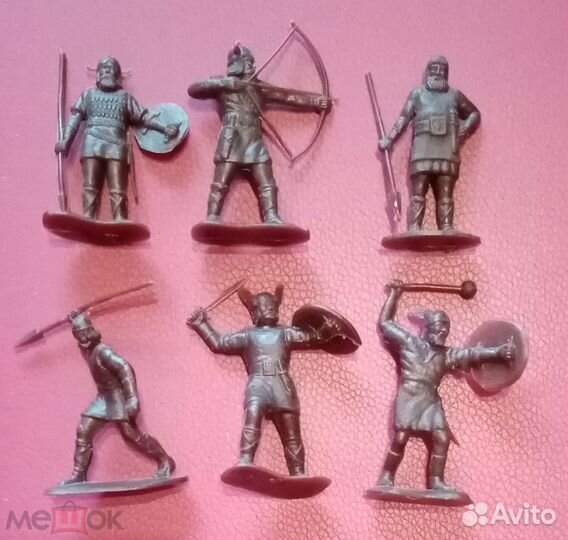 Викинги Солдатики Фигурки СССР