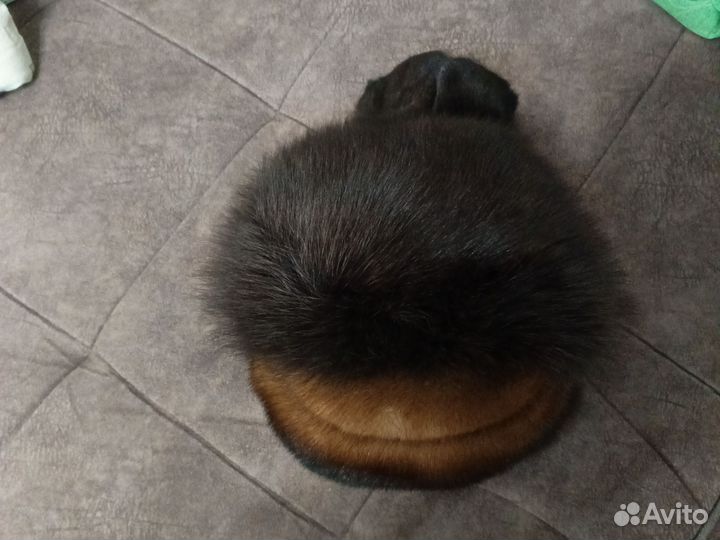 Шапка норковая женская