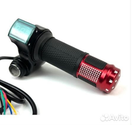 Ручка газа с вольтметром для Kugoo Max Speed