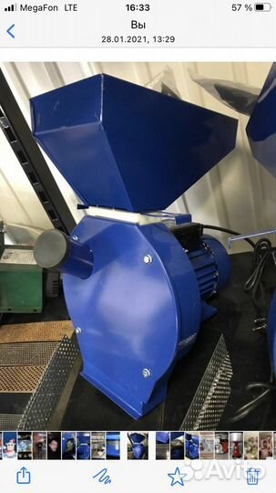 Зернодробилки в ассортименте