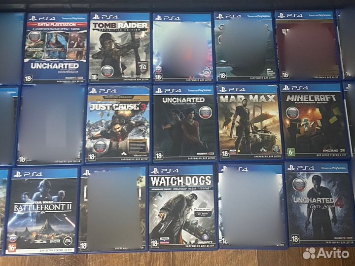 Диски на ps4