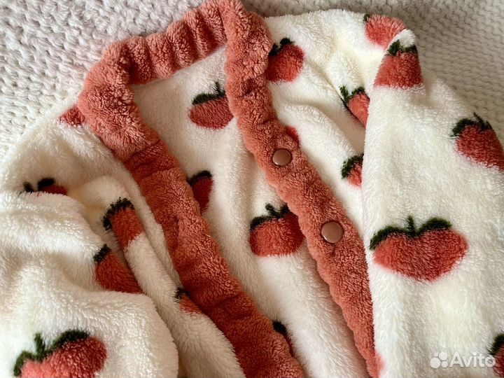 Пижама плюшевая женская