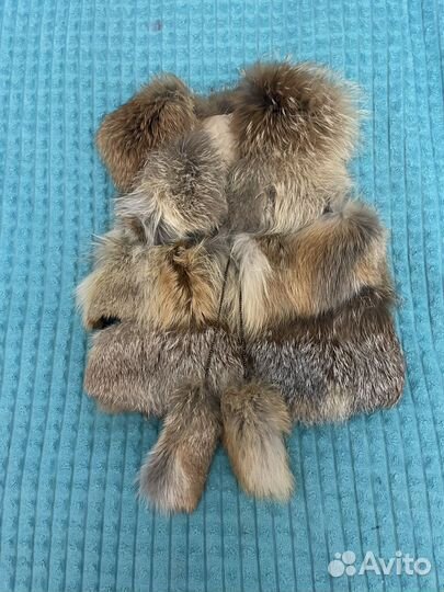 Меховая жилетка для девочки