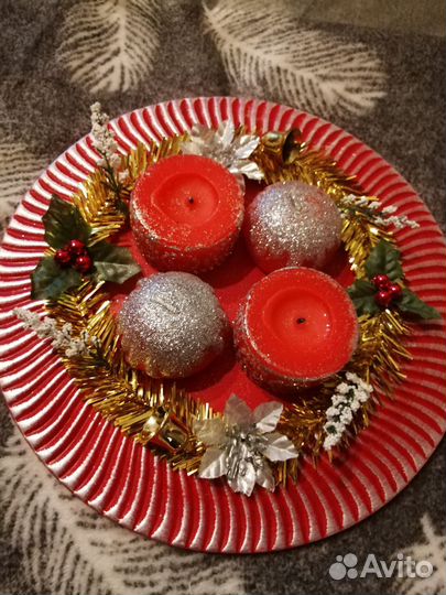 Подарочный набор со свечами