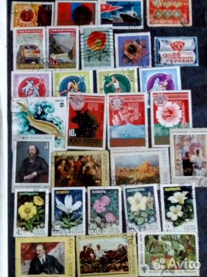 Коллекция марок СССР