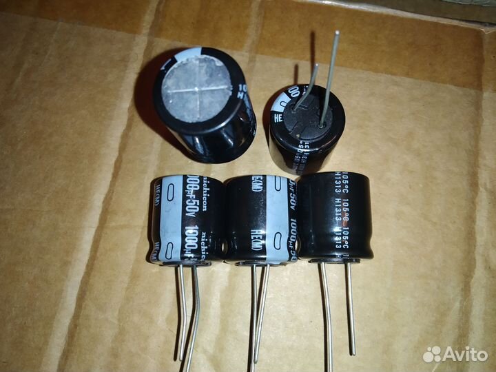 Конденсаторы электролитические разные