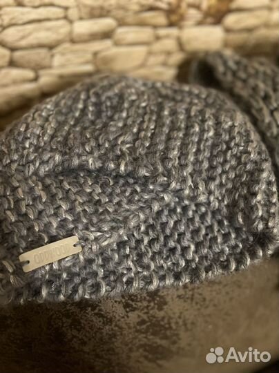 Комплект шапка и снуд женский