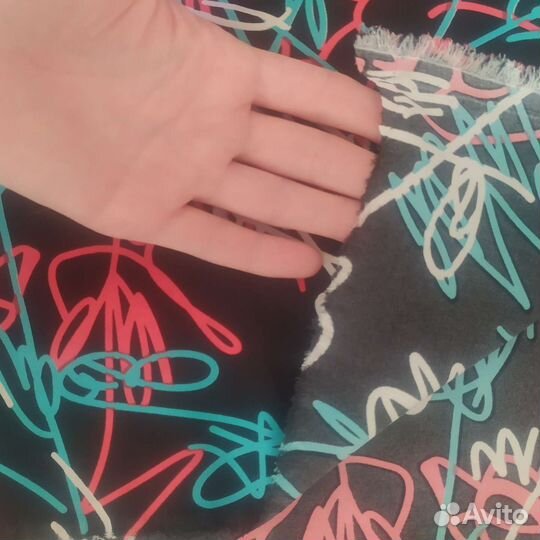 Отрез ткани вискоза