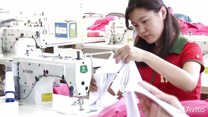 Швея моторист - пооперационный