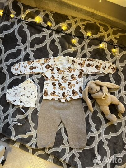 Стильный пакет вещей для мальчика 62 68 размер