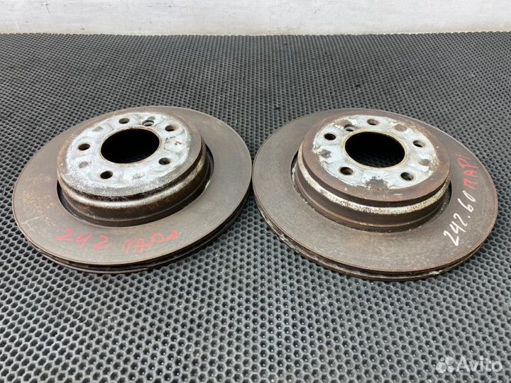 Диски тормозные задние Bmw 5-Series E60 N52B25A