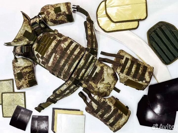 Бронежилет с плитами бр5