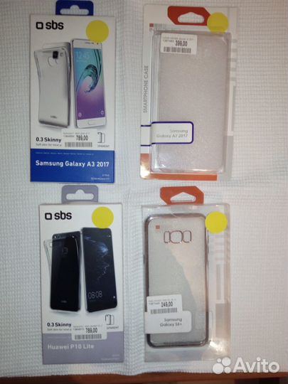 Чехлы для Самсунг, Sony и Huawei P10