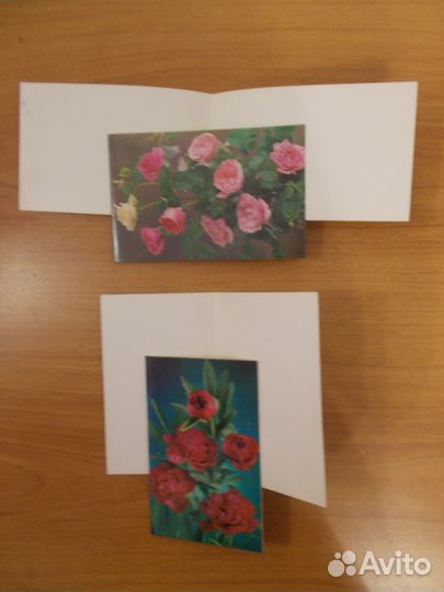 Открытки времен СССР - цветы