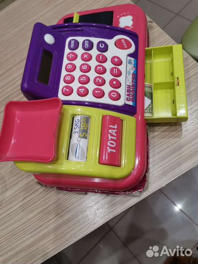 Детская касса игра, как в магазине