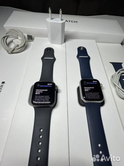 2 пары Apple Watch SE 40mm