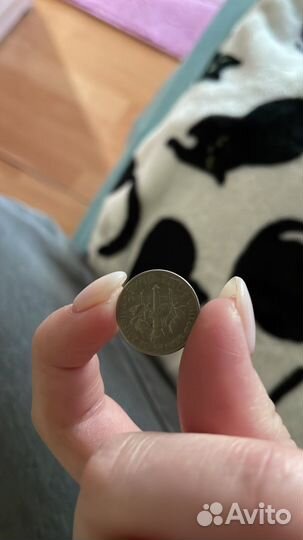 Монета Liberty quarter dollar 1970 года