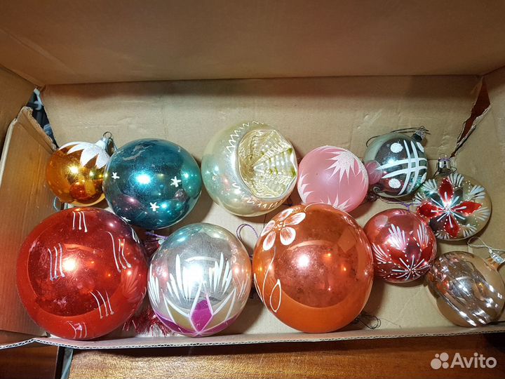 Ёлочные игрушки СССР