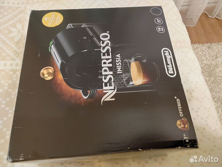 Кофемашина delonghi nespresso