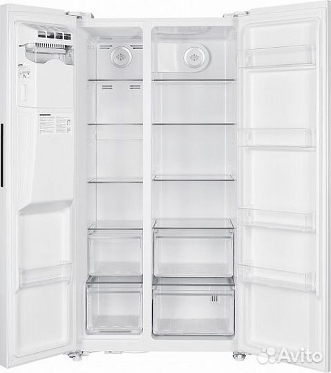 Холодильник weissgauff wsbs 692 NFW Inverter Ice Maker