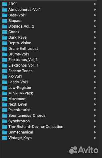 Все Sound packs для всех Elektron. Эксклюзив