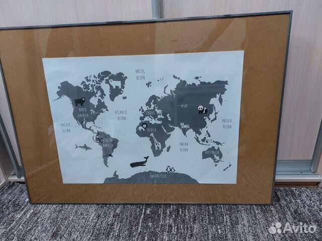 IKEA Reslig 100 на 70 см рамка