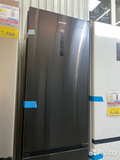 Холодильник Gorenje NRK620eabxl4 (Чёрный глянец)