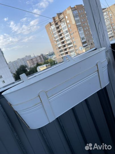 Металлическое кашпо икеа