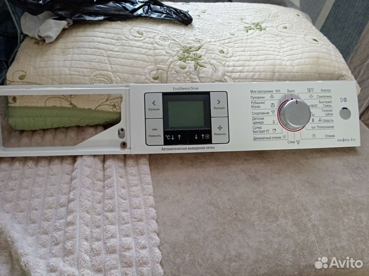 Панель управления стиральной машины bosch