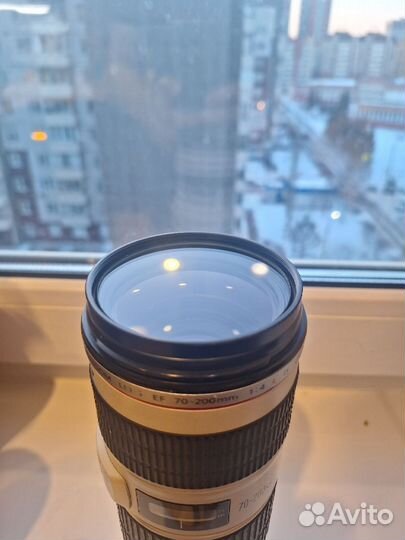 Объектив Canon F/4L IS USM EF 70-200mm