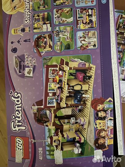 Lego friends клуб верховой езды