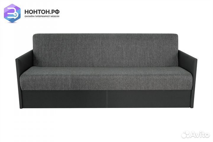 Диван книжка Ручеек-Ламино Софт серый