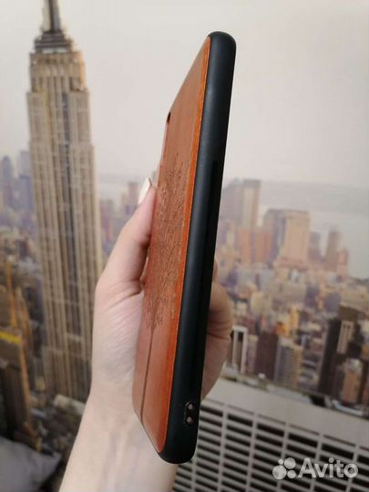 Чехол деревянный для Honor 9x или P Smart Z