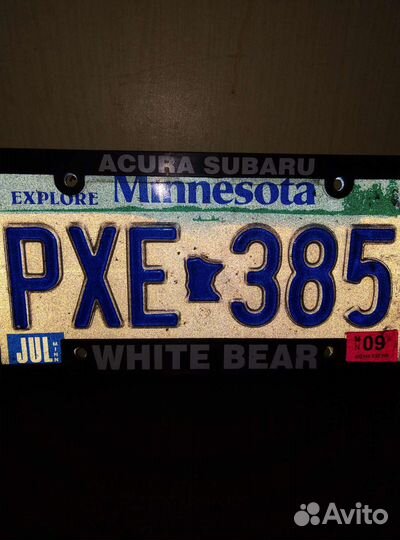 Автомобильный номер США