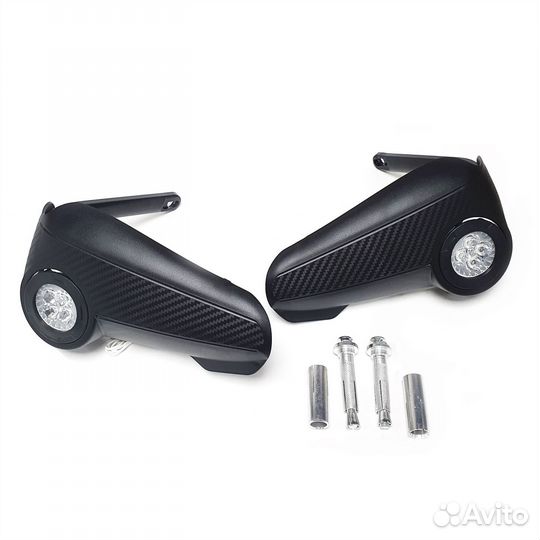 Защита рук с фарами