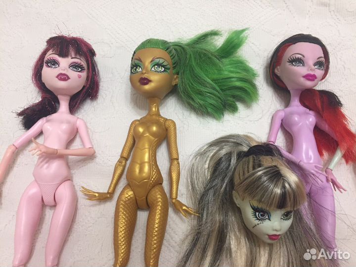 Куклы монстер хай ооак, запчасти, коллекцион, нюд