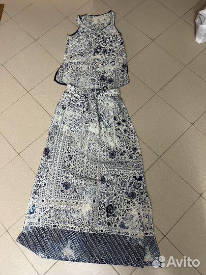 Tara jarmon костюм шелковый оригинал