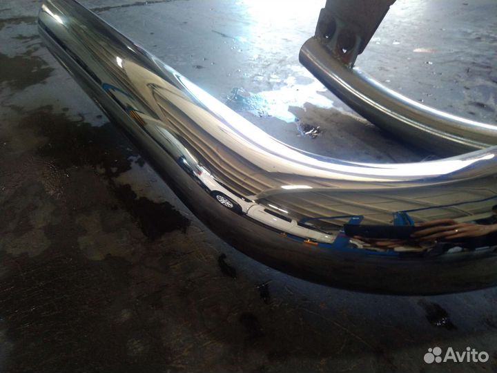 Защита заднего бампера Land Cruiser 200