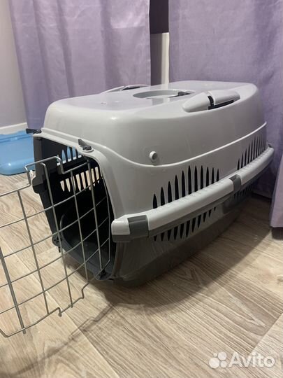Переноска для животных пластиковая