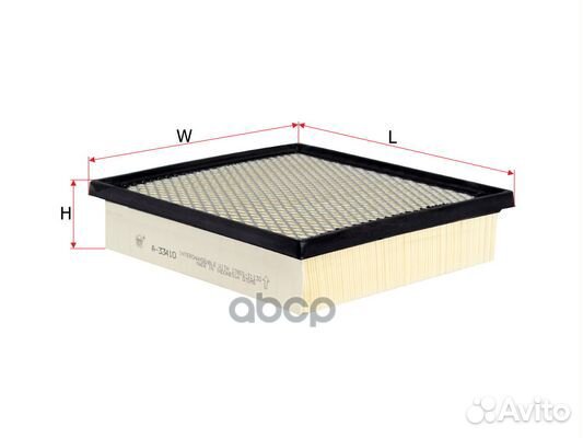 A-33410 sakura Фильтр воздушный A-33410 Sakura