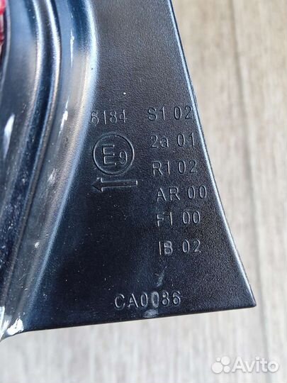 Фонарь задний левый volkswagen polo