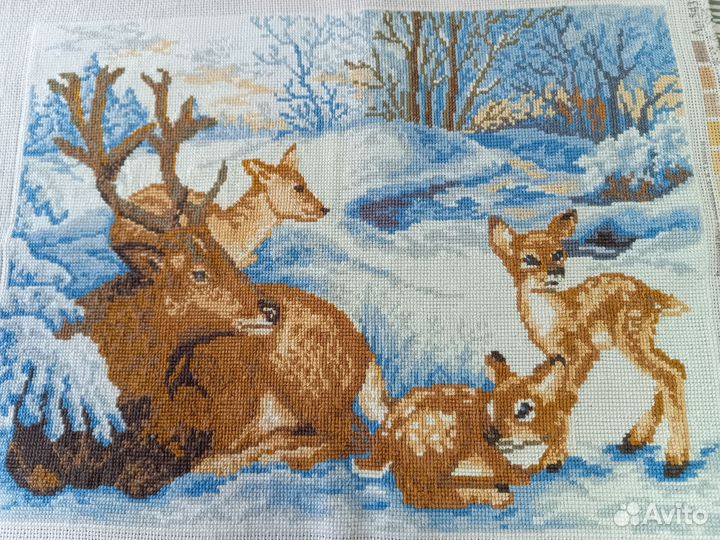 Готовая вышивка крестом