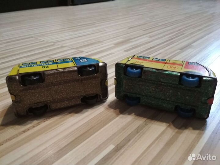 Машинки жестяные СССР