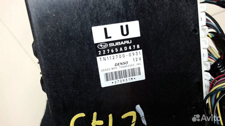 Блок управления двигателем Subaru Tribeca (B9), 20