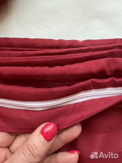 Сатиновый комплект белья 2спальный с 2простынями