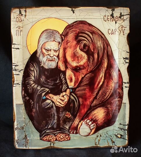 Икона ручной работы 