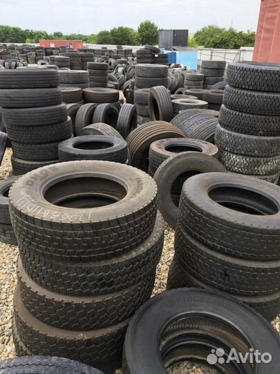 Грузовая резина бу 245 70 R 19.5 Michelin