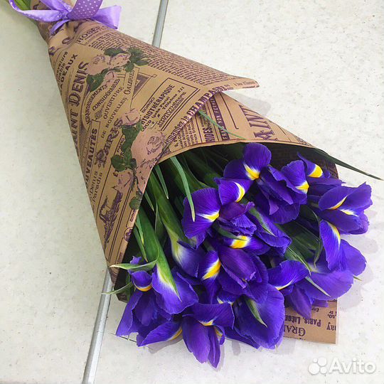Букет из ирисов